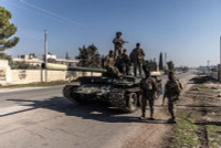 Phiến quân HTS chiếm được đường cao tốc quan trọng nhất Syria