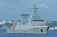 [ẢNH] Israel nhận thêm tàu tên lửa tàng hình 2.000 tấn mạnh nhất thế giới