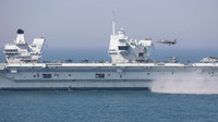[ẢNH] ‘Vén màn’ vụ hai chiến hạm Nga ‘xuyên thủng’ nhóm tác chiến tàu sân bay Anh