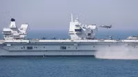 [ẢNH] ‘Vén màn’ vụ hai chiến hạm Nga ‘xuyên thủng’ nhóm tác chiến tàu sân bay Anh