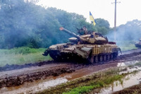 [ẢNH] Nga tung đòn hiểm vô hiệu hóa hàng trăm xe tăng Ukraine mà không cần vũ khí