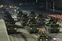 Quân đội Triều Tiên nhận hàng loạt pháo phản lực lớn nhất thế giới KN-25