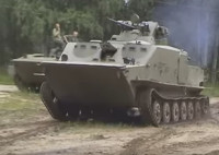 Quân đội Nga bất ngờ gọi tái ngũ hàng loạt xe thiết giáp chở quân BTR-50 70 tuổi