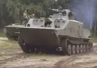 Thiết giáp BTR-50 70 năm tuổi vẫn miệt mài phục vụ Quân đội Nga