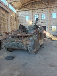 Súng cối Nona-S lắp trên thiết giáp MT-LB- Vũ khí 'lai' độc đáo của Nga quay lại chiến trường