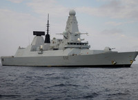 [ẢNH] Khu trục hạm Daring vô hiệu hóa toàn bộ tên lửa siêu thanh Nga tại Crimea?