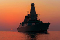 [ẢNH] Khu trục hạm Daring vô hiệu hóa toàn bộ tên lửa siêu thanh Nga tại Crimea?