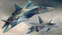 [ẢNH] Chuyên gia Anh chỉ rõ vì sao Su-57 Nga thua xa F-22 Mỹ về khả năng tàng hình