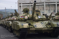 [ẢNH] Xung đột Karabakh làm lộ điểm yếu chí tử của xe tăng trước UAV tấn công 