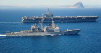 Tàu sân bay Mỹ ngoài khơi Yemen là tín hiệu báo trước cuộc tấn công lực lượng Houthi?
