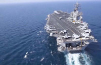 Tàu sân bay Mỹ ngoài khơi Yemen là tín hiệu báo trước cuộc tấn công lực lượng Houthi?