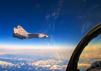 Tiêm kích MiG-31 của Hạm đội phương Bắc thực hiện nhiệm vụ đặc biệt trên tầng bình lưu