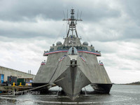 Tàu chiến ven bờ USS Savannah bội phần đáng sợ khi được tích hợp tên lửa SM-6