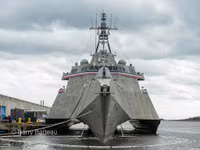 Tàu chiến ven bờ USS Savannah bội phần đáng sợ khi được tích hợp tên lửa SM-6