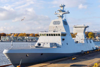 Israel lần đầu huy động tàu tên lửa tàng hình Sa'ar 6 tấn công Hamas