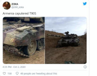 [ẢNH] Armenia bắt giữ xe tăng T-90S hiện đại nhất của Azerbaijan