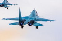 [ẢNH] Su-34 Nga tấn công trực diện phiến quân trong khu vực do Mỹ kiểm soát