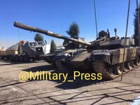 [ẢNH] Iran điều lượng lớn T-72 nâng cấp tới sát biên giới Azerbaijan, sẵn sàng tham chiến?