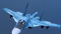 [ẢNH] Su-34 Nga bị rơi sau khi chặn hai máy bay ném bom Mỹ?
