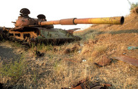 [ẢNH] ‘Kỷ nguyên lỗi thời’ của xe tăng đã đến do sự truy sát của máy bay không người lái?