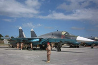 Oanh tạc cơ Su-34 hư hỏng nặng sau cú hạ cánh bất thành