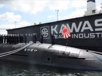 Nhật Bản cấp tốc nhận thêm tàu ngầm lớp Taigei giữa tình hình nóng