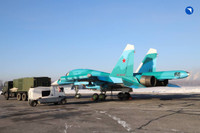 Oanh tạc cơ Su-34 hư hỏng nặng sau cú hạ cánh bất thành