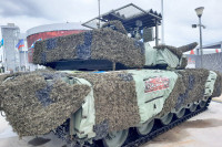 Quân đội Nga nhận lô xe tăng T-80BVM 'chống máy bay không người lái' đặc biệt
