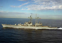 [ẢNH] Kinh ngạc sức mạnh tuần dương hạm hạt nhân của Hải quân Mỹ