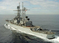 [ẢNH] Kinh ngạc sức mạnh tuần dương hạm hạt nhân của Hải quân Mỹ