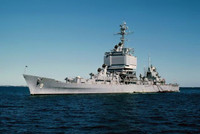 [ẢNH] Kinh ngạc sức mạnh tuần dương hạm hạt nhân của Hải quân Mỹ