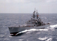 [ẢNH] Kinh ngạc sức mạnh tuần dương hạm hạt nhân của Hải quân Mỹ