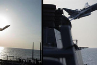 [ẢNH] Đô đốc Nga cảnh báo rắn khi Mỹ dọa bắn hạ máy bay và tàu chiến