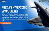 [ẢNH] Máy bay không người lái vũ trụ siêu thanh của Nga khiến Mỹ 