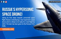 [ẢNH] Máy bay không người lái vũ trụ siêu thanh của Nga khiến Mỹ 