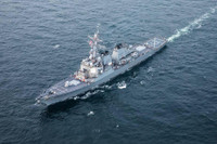 [ẢNH] Tiết lộ sốc: Khu trục hạm Mỹ sẵn sàng khai hỏa nếu Nga tấn công tàu chiến Anh