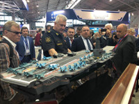 [ẢNH] Tàu sân bay tương lai của Nga trang bị cả Su-57 và Okhotnik