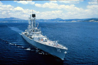 [ẢNH] Kinh ngạc sức mạnh tuần dương hạm hạt nhân của Hải quân Mỹ
