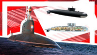 [ẢNH] Tàu ngầm Nga có thể tiêu diệt hàng không mẫu hạm Mỹ trong 4 bước?