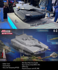 Xe tăng K3 giúp Hàn Quốc chiếm ưu thế tuyệt đối trước Triều Tiên