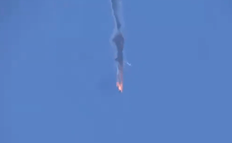 Chiếc máy bay bị bắn hạ