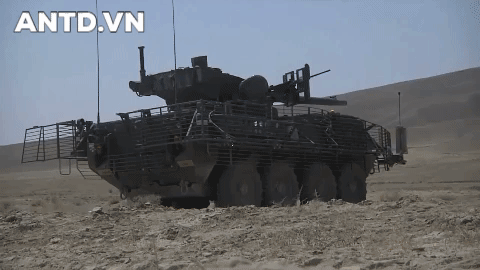 Pháo tự hành Stryker M-1128 MGS của lục quân Mỹ