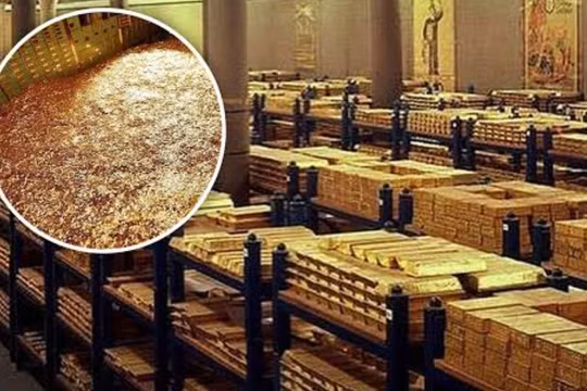 Nơi hơn nửa triệu thỏi vàng được cất giữ dưới lòng New York