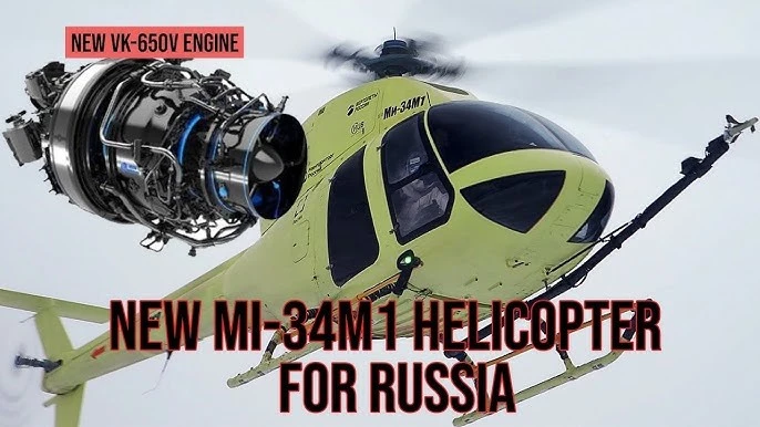 Nga bắt đầu thử nghiệm trực thăng Mi-34M1 với động cơ mới