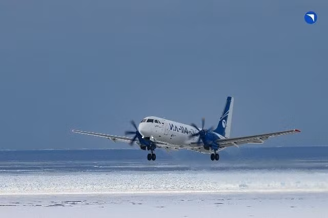 Máy bay Il-114-300 hoàn thành 'bài kiểm tra Bắc Cực'