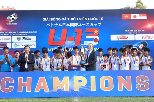 Bế mạc và trao thưởng Giải Bóng đá Thiếu niên quốc tế U13 Việt Nam - Nhật Bản lần thứ VII năm 2025