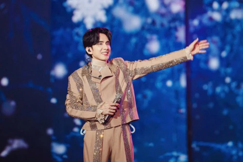 Đan Trường tham dự đại nhạc hội "Việt Nam tinh hoa - Anh em bốn bể một nhà"