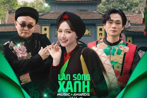 Hoà Minzy cùng “Bắc Bling” đạt thành tích “khủng” ở BXH Làn Sóng Xanh