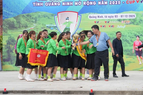 Giải Bóng đá nữ các dân tộc thiểu số tỉnh Quảng Ninh mở rộng năm 2025 - Cúp VTV5 khép lại mùa giải rực rỡ