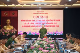 Cảnh sát giao thông nêu gương trách nhiệm, hoàn thành tốt các chỉ tiêu công tác